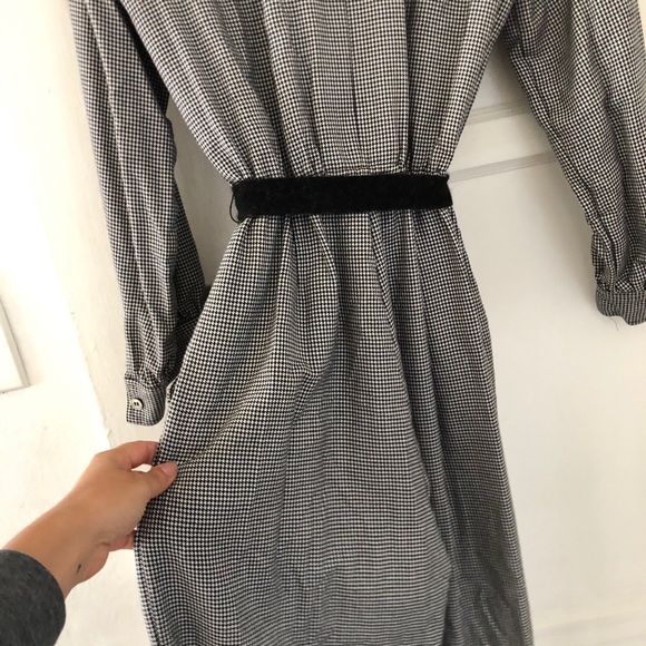 Vintage houndstooth jumpsuit - Picture 8 of 11